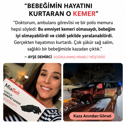 MiaBelt Gebelik Emniyet Kemeri