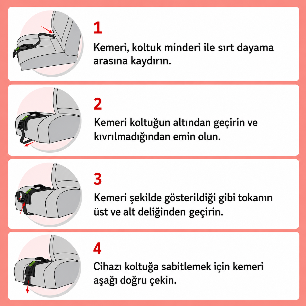 MiaBelt Gebelik Emniyet Kemeri