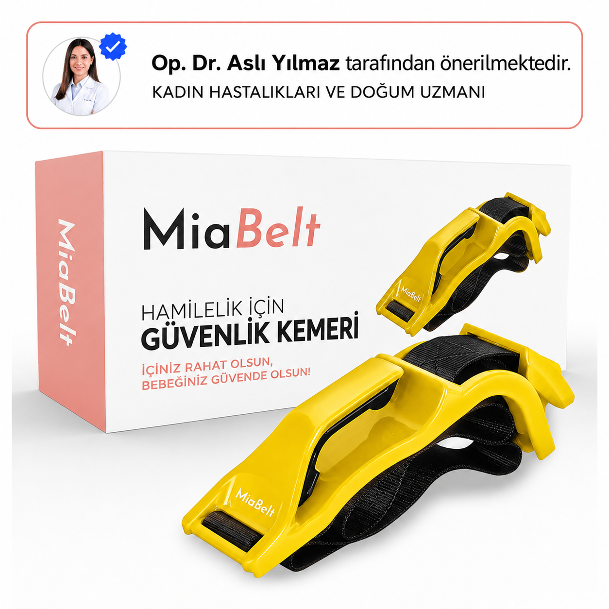 MiaBelt Gebelik Emniyet Kemeri